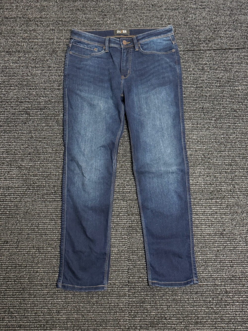 DU/ER Jeans Men 32x30 Fit 32x28 Blue L2X Slim Performance Denim Stretch